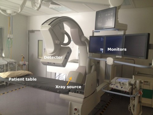 The fluoro room at SVUH. 