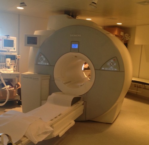 This is the 1.5 Tesla MR scanner in St Vincent's Hospital. 