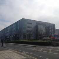 The Clinical Services building at SVUH. The Radiology Department has a footprint on the first three floors of the building. 