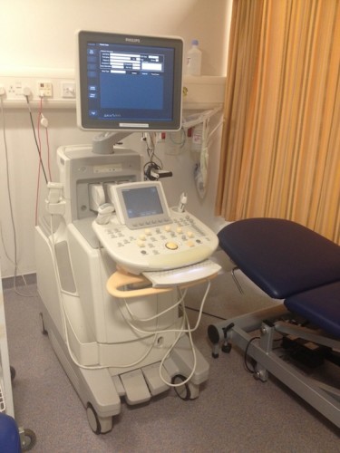 One of our ultrasound rooms.